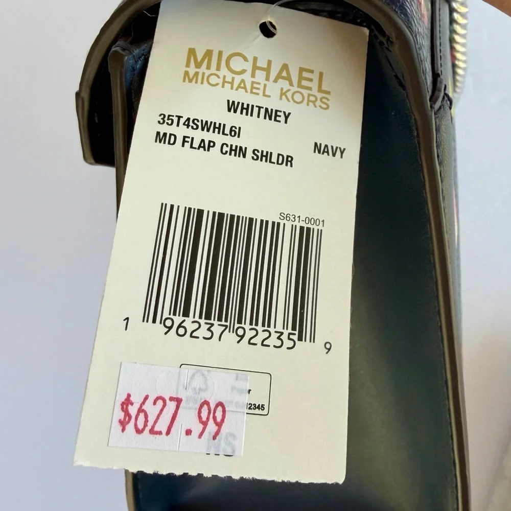 Michael Kors Whitney Medium Sequined Fruit Print Shoulder Crossbody Bag